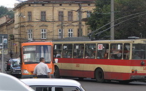 С троллейбусных маршрутов хотят убрать частные автобусы  