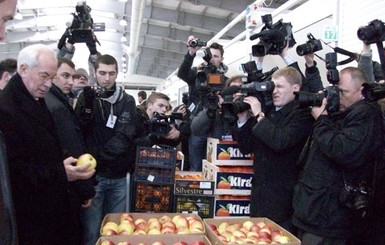 После визита Азарова у нас подорожают овощи и фрукты?