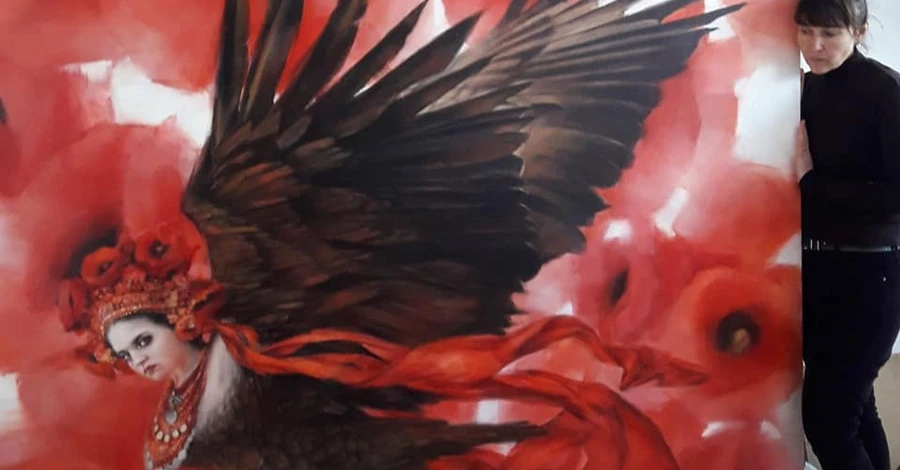Художница из Херсона: Птицу Сирин – предвестницу беды – задумала за полгода до войны