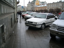 В центре города запретили строить парковки  