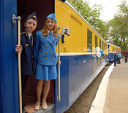 Львовская детская железная дорога открыла 58-й сезон 
