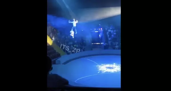 Падение гимнастов в запорожском цирке – полиция расследует возможные нарушения